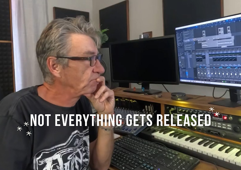 Jel from OLDER the band - not everything gets released