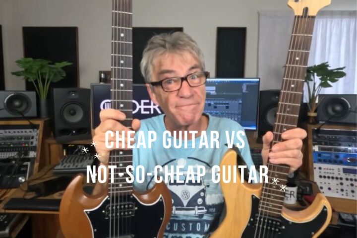 Jel from OLDER the band - Cheap guitar vs not so cheap guitar