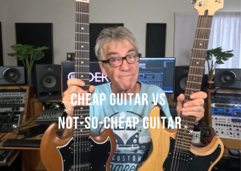 Jel from OLDER the band - Cheap guitar vs not so cheap guitar
