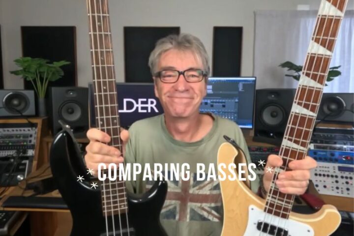 Jel from OLDER the band compares basses