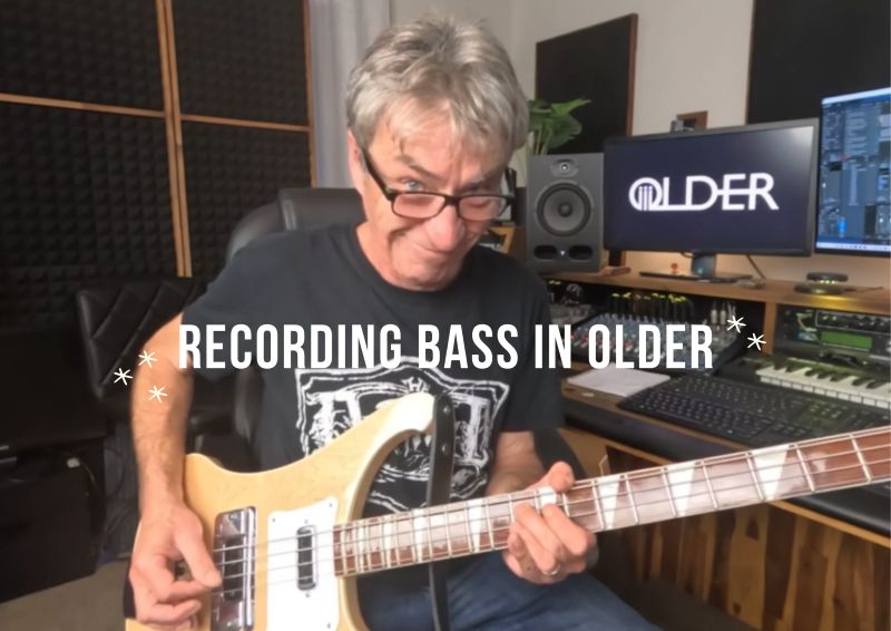 Jel chats about recording bass in OLDER
