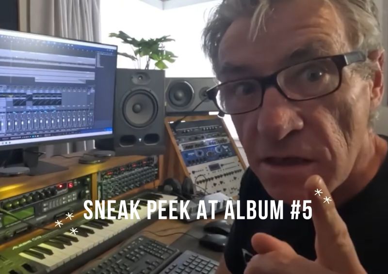 Jel from OLDER the band - Sneak Peek at Album 5