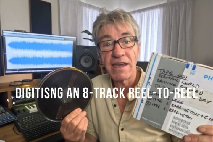 Jel from OLDER the band chats about digitising an old 8 track reel-to-reel tape