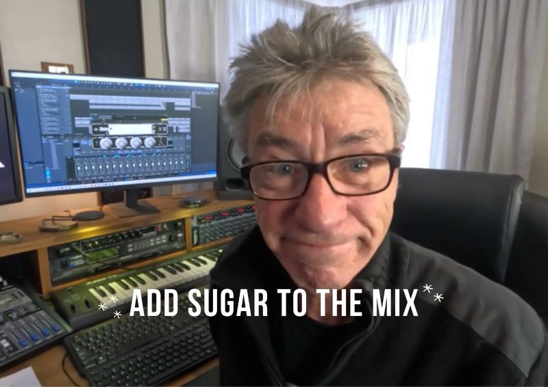 Jel from OLDER the band says add sugar to the mix!