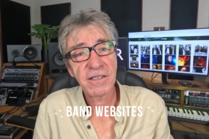 Jel from OLDER the band chats about band websites & why you need one