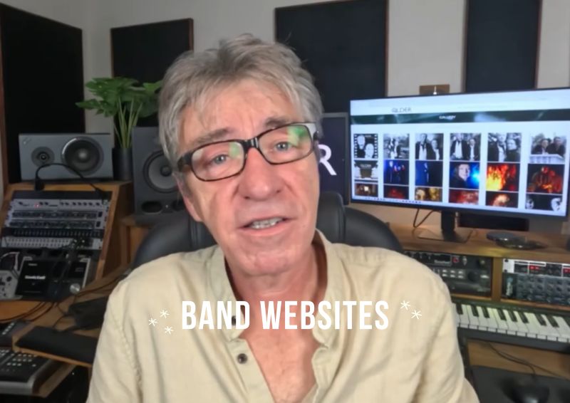 Jel from OLDER the band chats about band websites & why you need one