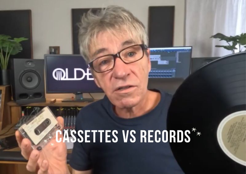 Jel from OLDER the band compares cassettes vs records