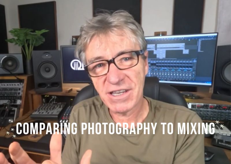 Jel from OLDER the band compares photography to mixing