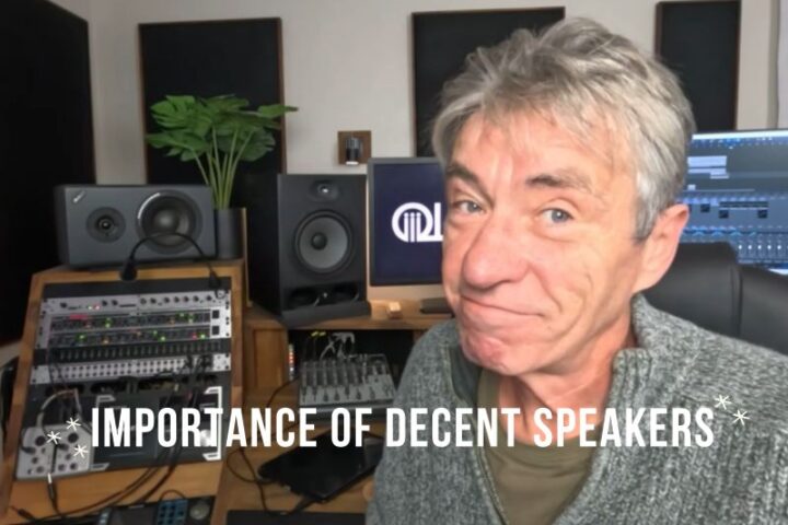Jel from OLDER the band chats about having quality studio speakers