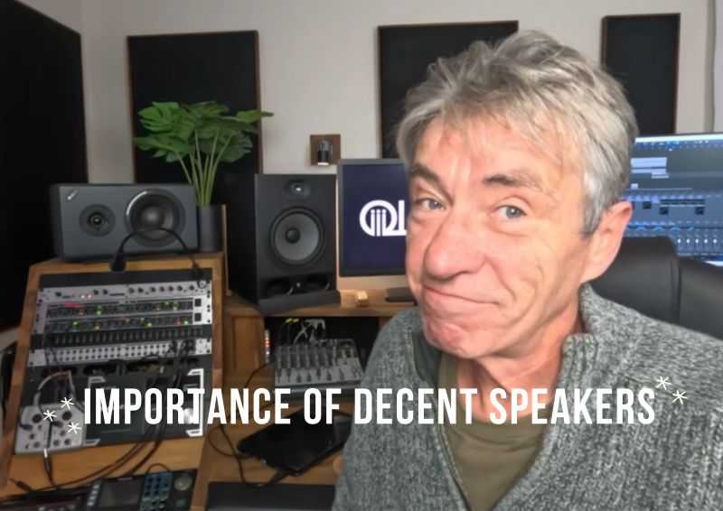 Jel from OLDER the band chats about having quality studio speakers