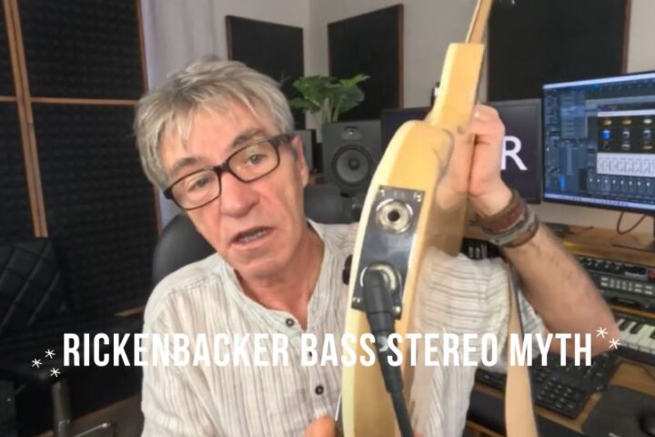 Rickenbacker basses are not stereo