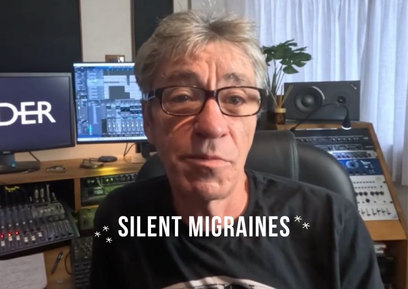 Jel from OLDER the band explains silent migraines