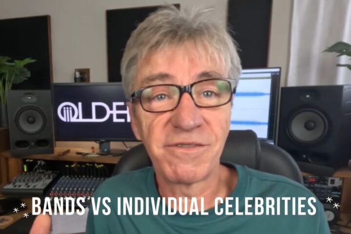 Jel from OLDER the band chats about bands vs individual celebrities