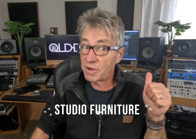 Jel from OLDER the band chats about building studio furniture
