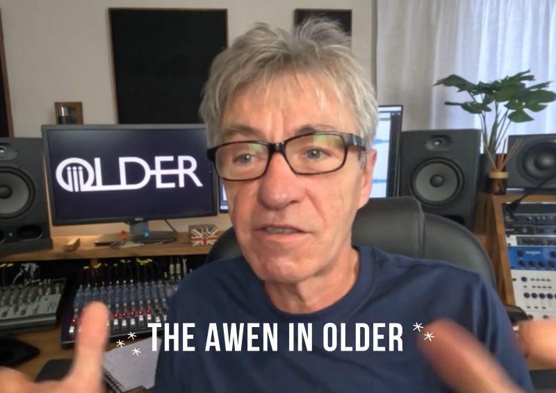 Jel from OLDER the band explains the Awen behind the 'O' logo